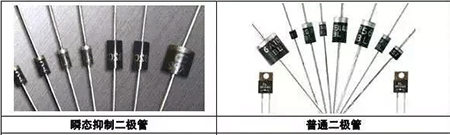 瞬態(tài)抑制二極管、普通二極管